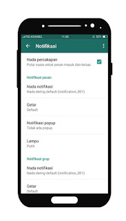 Cara Mengatasi Nada Notifikasi Whatsapp Tidak Bunyi Di HP Android