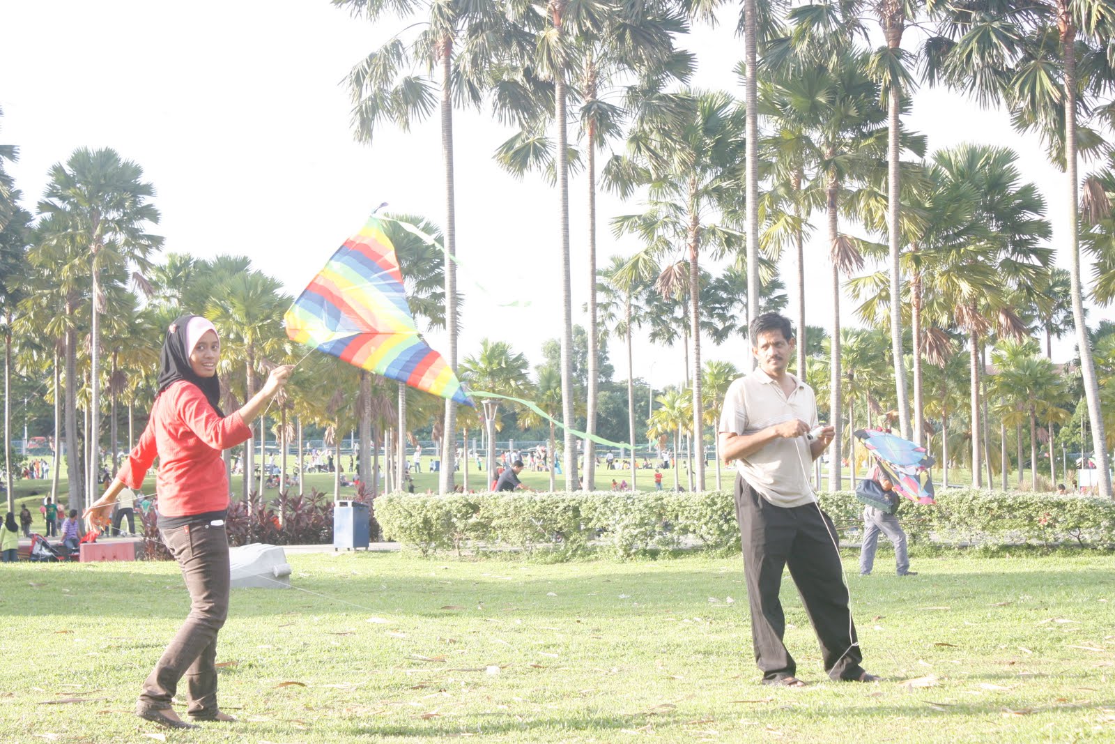 the cinta's diary!: beriadah di taman layang-layang , selayang