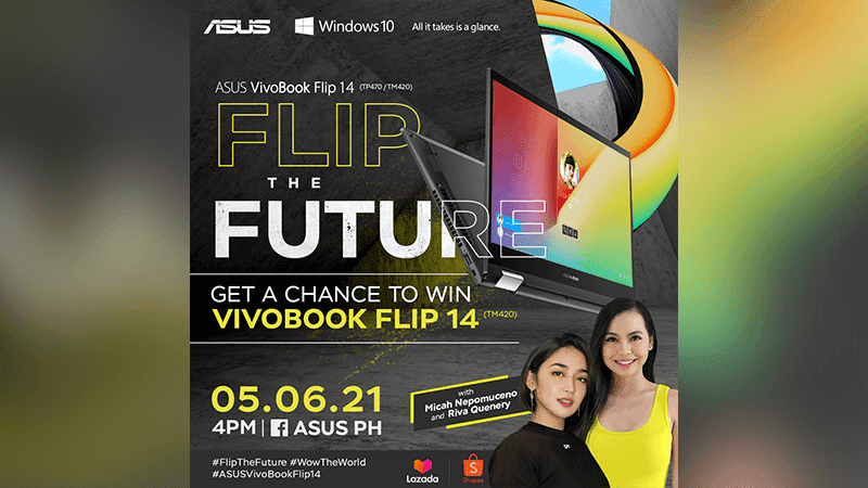 ASUS Flip the Future launch event on May 6