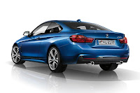 BMW 4 Series Coupé M Sport (2014) Rear Side