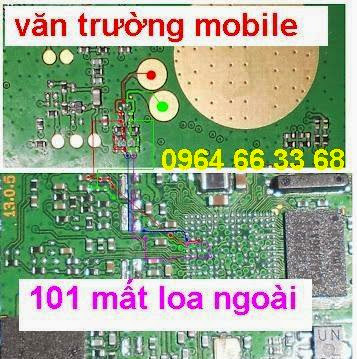 101 mất loa ngoài