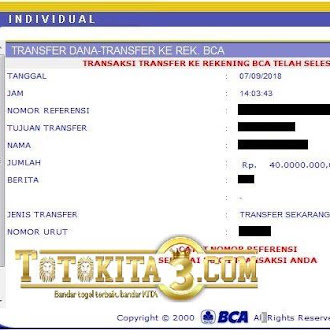 TOTOKITA PENIPU, JP 40 JUTA SUDAH DIBAYAR LUNAS 100%