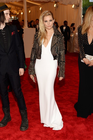 Sienna Miller attends the Costume Institute Gala