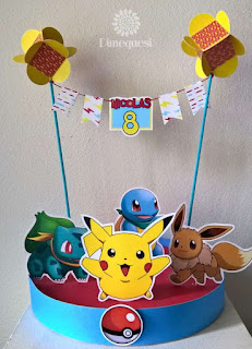 Bonitas ideas de decoración para Fiesta pokemon