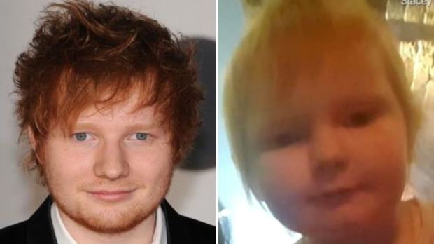 Ed Sheeran has a baby doppelganger