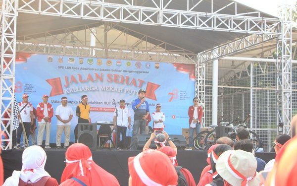 Jalan Sehat LDII Jaksel, Semarakkan HUT ke-78 Republik Indonesia