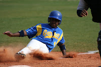 Acquail Sanders slides in safe