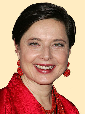 And renowned actress Isabella Rossellini image is involved as 