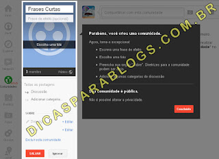 comunidades no Google+