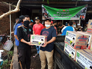 Fathan Subchi Salurkan Bantuan Peduli Korban Banjir di Jepara dan Kudus