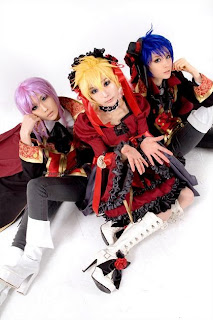 Vocaloid Fate Rebirth Len-Kaito-Gakupo cosplay by Tasha-Ren-Ricu