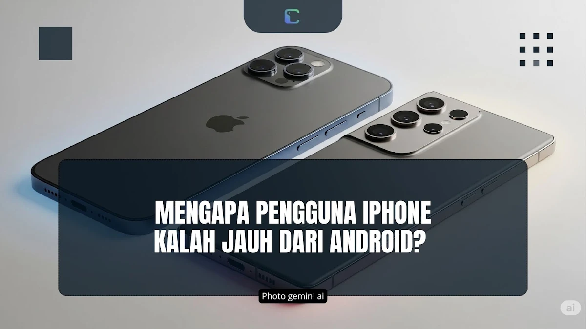 pengguna iphone kalah dari android