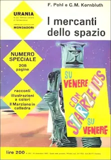 La copertina di I mercanti dello spazio - Urania 297