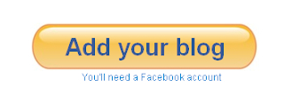 Add your blog using facebook account