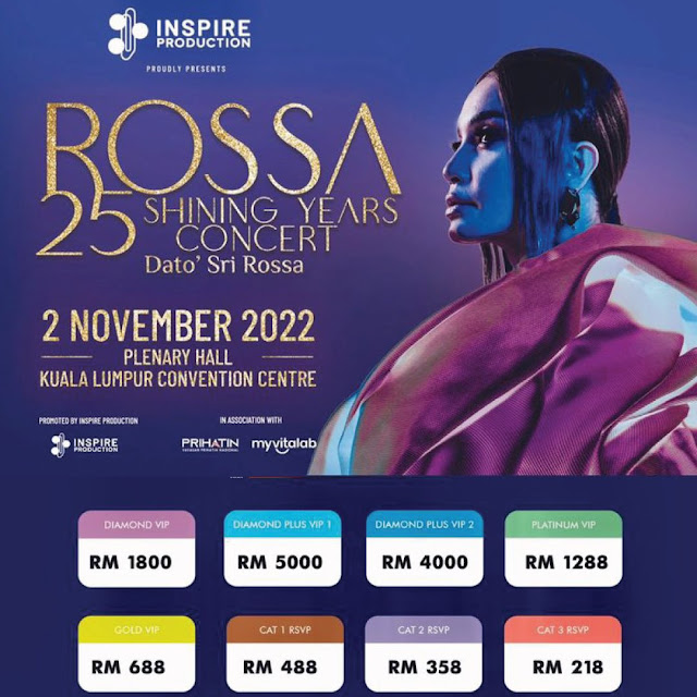 Rossa 25 Shining Years Concert In Kuala Lumpur