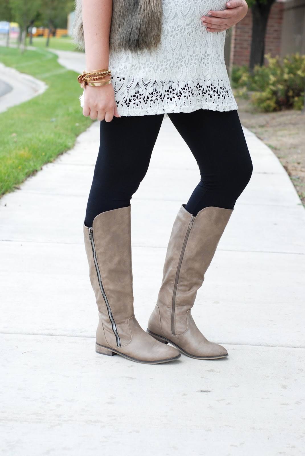 Fall Boots, Fall Layering, Modest Outfit