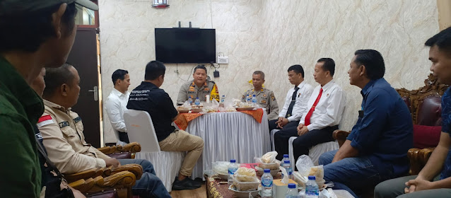
PWI Prabumulih Lakukan Audensi Dengan Kapolres
