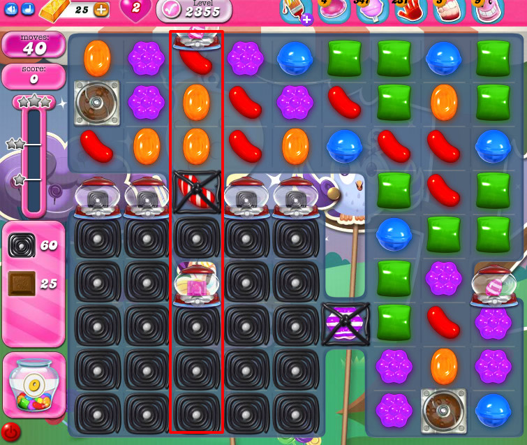 Candy Crush Saga level 2355