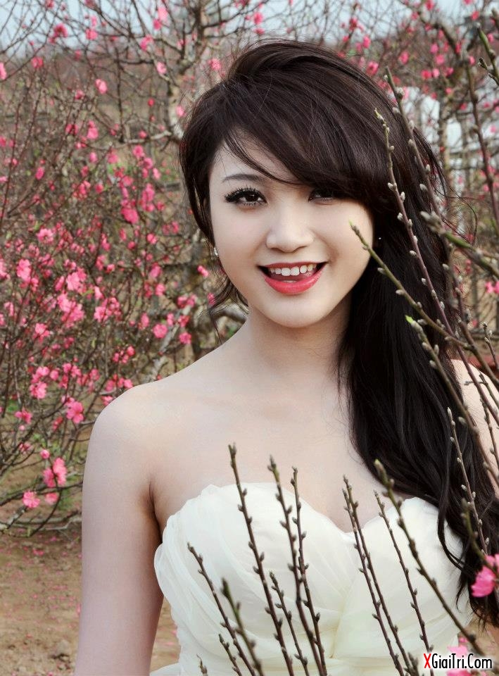 Trang Cherry khoe sắc cùng xuân