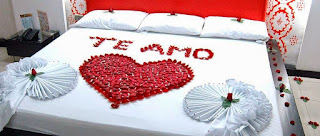 Bedroom Decoration for Valentine's Day