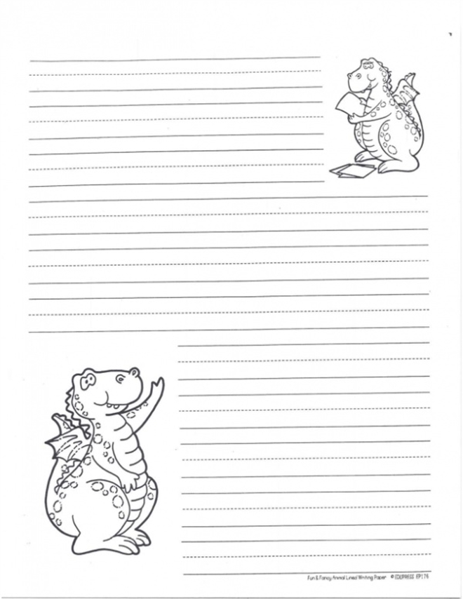 Dinosaur Writing Practice