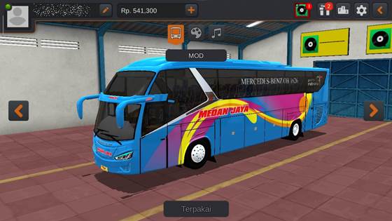 15 Livery MOD Zeppelin G3 MBS Team BUSSID Paling Keren