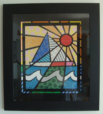 romero britto art. This print by Romero,