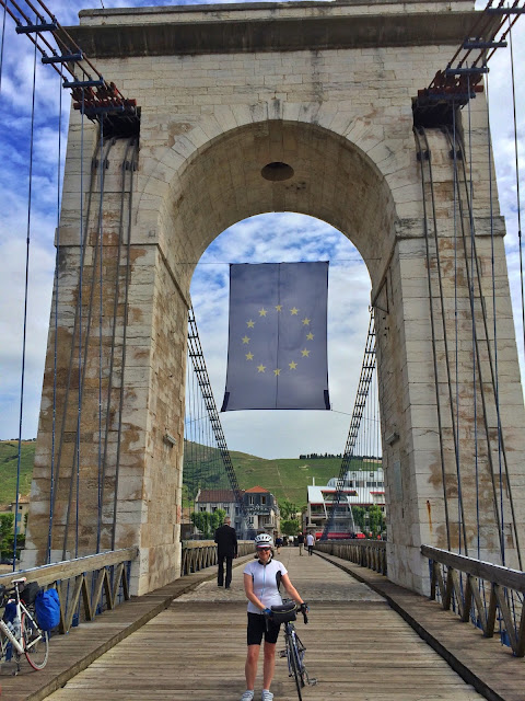 French Village Diaries cycling Ardeche Via Rhôna Tournon sur Rhône