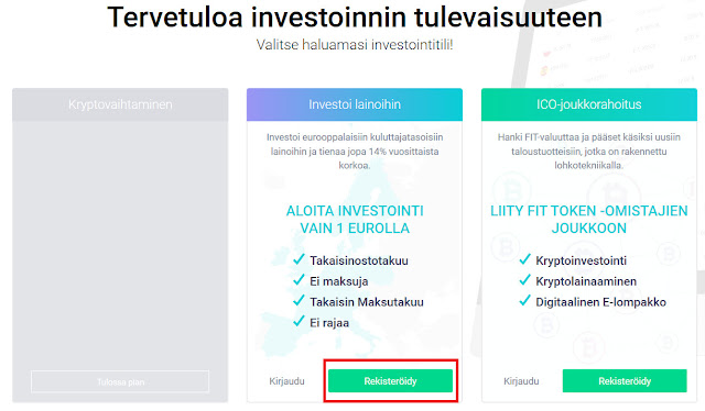 Fast Invest vertaislainat vertaislainaus