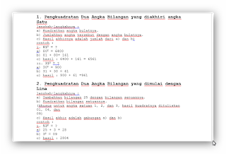 Download Rumus Rumus Dasar Perhitugan Cepat Matematika 