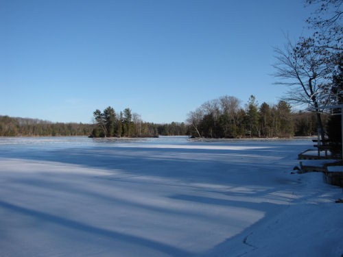 Big Bass Lake Islands