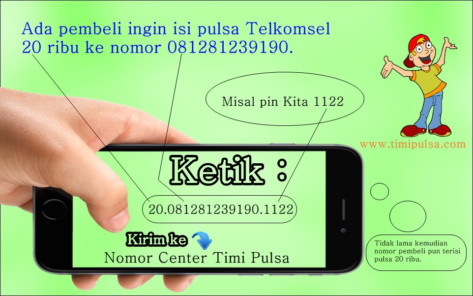 Cara Kirim Pulsa Telkomsel Menggunakan Saldo Elektrik All ...