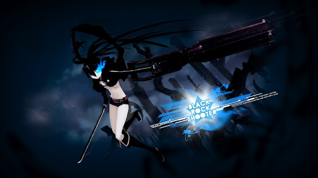 Black Rock Shooter HD Wallpaper