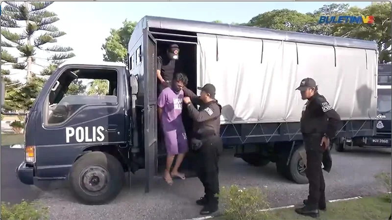 [VIDEO] Reman lelaki bunuh, bakar teman wanita hamil disambung lima hari