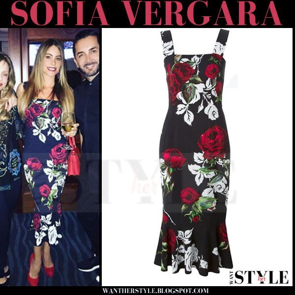 Sofia Vergara Wears Dolce & Gabbana Swimsuit In New Photos