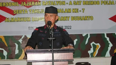 Batalyon A Brimob Sumut Gelar Doa Bersama Untuk Keselamatan Personil, Bangsa dan Negara