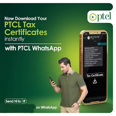 PTCL Withholding Tax Certificate Download Online