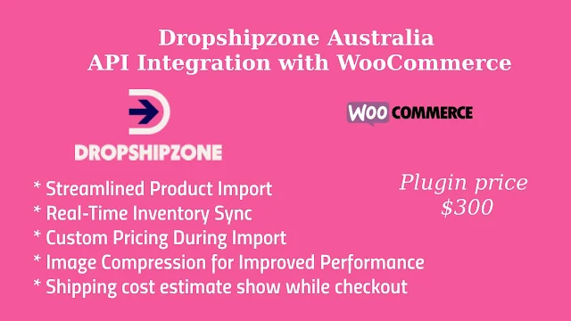 Dropshipzone Australia API Integration with WooCommerce