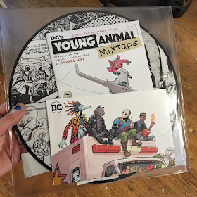 Record Store Day 2017 Exclusive DC Comics' Young Animal Mixtape “Into The Cave We Wander” Vinyl Picture Disc by Gerard Way