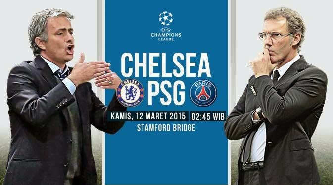 Chelsea vs PSG 16 Besar L   iga Champions 2015