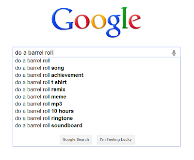 google do a barrel roll