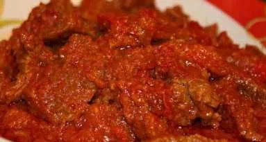 Resep Daging Bumbu Pedas