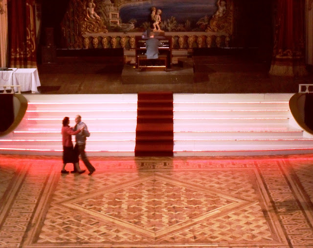 Blackpool Tower Ballroom dancers