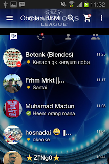 BBM Mod Tema Uefa Champion v2.13.1.14 Apk Terbaru