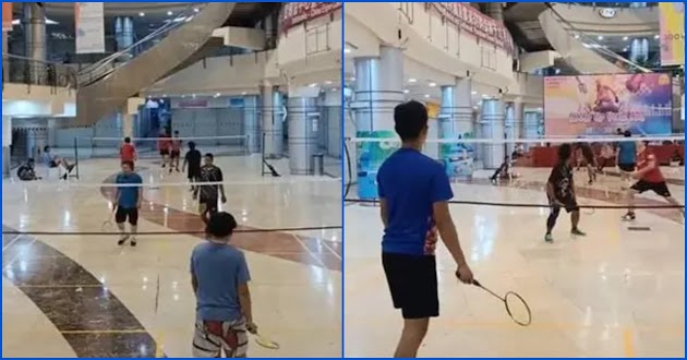Viral, Mal Sepi Pengunjung Jadi Tempat Main Badminton Ini Tuai Sorotan