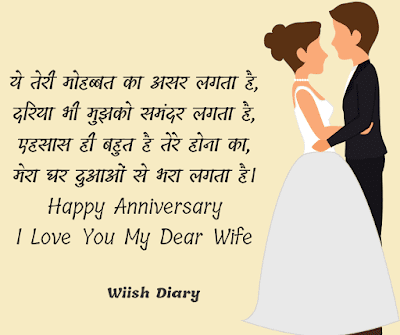 Marriage Anniversary Wishes in Hindi