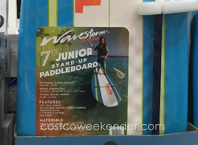 Have some fun and get some exercise with the Wavestorm Taquito Junior Stand-up Paddleboard