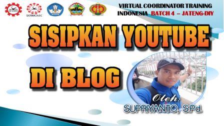 Cara Menyisipkan Video Youtube dalam Postingan Blog