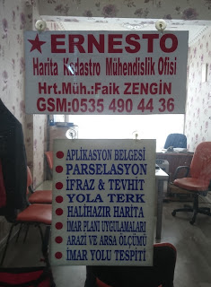 Aplikasyon, parselasyon, ifraz, tevhit, yola terk, halihazır harita