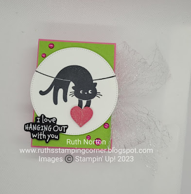 stampin up, love cats